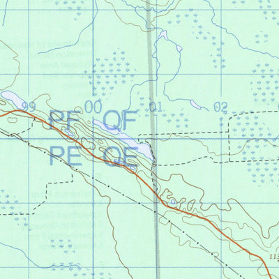 Natural Resources Canada Lac Laurin, QC (032E09 CanMatrix) digital map