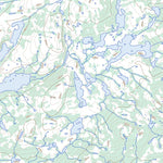 Natural Resources Canada Lac Mannessier (023M07 Toporama) digital map