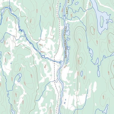 Natural Resources Canada Lac Primont, QC (032I08 Toporama) digital map