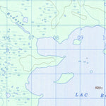 Natural Resources Canada Lac Rodayer, QC (032K13 CanMatrix) digital map