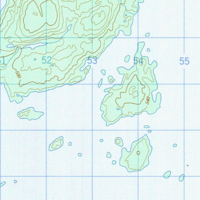 Natural Resources Canada Lac Salvert, QC (023K05 CanMatrix) digital map