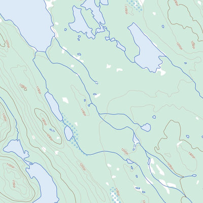 Natural Resources Canada Lac Uzureau, QC (024B16 Toporama) digital map