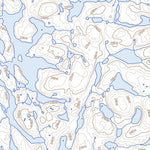 Natural Resources Canada Lac Veillon (035B11 Toporama) digital map
