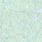 Natural Resources Canada Lac Verrier, QC (022P08 Toporama) digital map