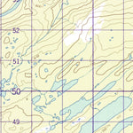 Natural Resources Canada Lake Michael East, NL (013J09 CanMatrix) digital map