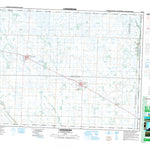 Natural Resources Canada Langenburg, MB (062K13 CanMatrix) digital map
