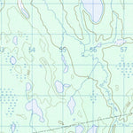 Natural Resources Canada Lawagamau Lake, ON (042H16 CanMatrix) digital map