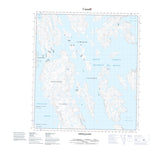 Natural Resources Canada Lemieux Islands (025P09 CanTopo) digital map