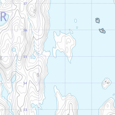 Natural Resources Canada Lemieux Islands (025P09 CanTopo) digital map