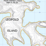 Natural Resources Canada Leopold Island, NU (016D14 CanTopo) digital map