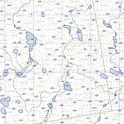 Natural Resources Canada Lichen Creek East, BC (094I14 CanMatrix) digital map