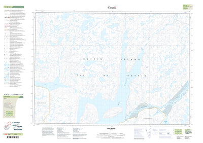 Natural Resources Canada Link River (037D12 CanTopo) digital map