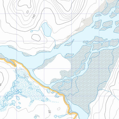 Natural Resources Canada Link River (037D12 CanTopo) digital map