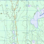 Natural Resources Canada Little Abitibi Lake, ON (042H07 CanMatrix) digital map