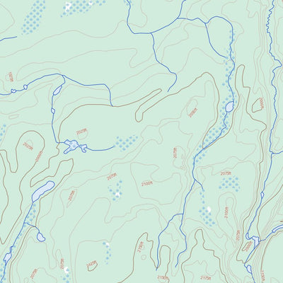 Natural Resources Canada Little Bear Lake, SK (073I07 Toporama) digital map