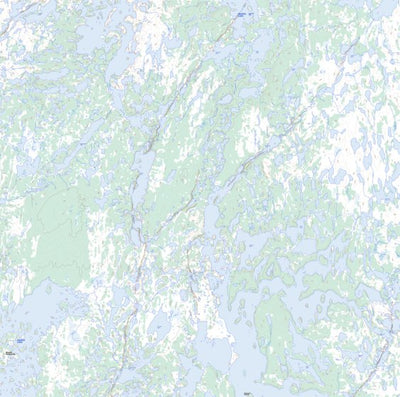 Natural Resources Canada Lowry Lake, MB (064O14 Toporama) digital map