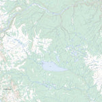 Natural Resources Canada Lusk Lake, YT (106L06 Toporama) digital map