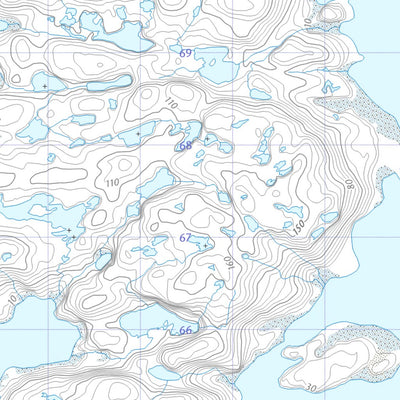 Natural Resources Canada Macdonald Island (035P10 CanTopo) digital map
