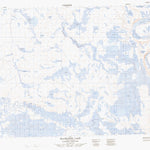 Natural Resources Canada Mackenzie Lake, NT (097C13 CanMatrix) digital map