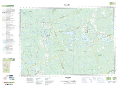 Natural Resources Canada Magnetawan, ON (031E12 CanTopo) digital map