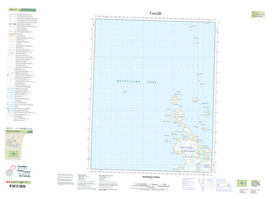 Natural Resources Canada Magnetic Point (026L07 CanTopo) digital map