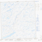 Natural Resources Canada Magpie Lake, NT (075K07 CanMatrix) digital map