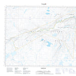Natural Resources Canada Maino Lake (037H04 CanTopo) digital map
