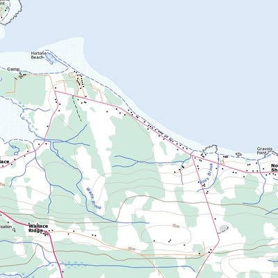 Natural Resources Canada Malagash, NS (011E14 Toporama) digital map