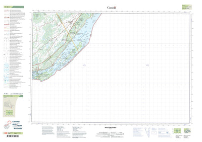 Natural Resources Canada Mallorytown, ON (031B05 CanTopo) digital map