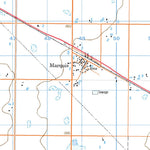 Natural Resources Canada Marquis, SK (072I12 CanMatrix) digital map