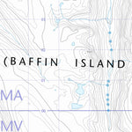 Natural Resources Canada Maujatuuq Fiord, NU (026P10 CanTopo) digital map