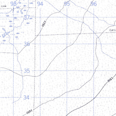 Natural Resources Canada Maxhamish Lake East, BC (094O14 CanMatrix) digital map