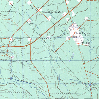 Natural Resources Canada Mcleod Lake, AB (083J05 CanMatrix) digital map