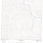 Natural Resources Canada Merrice Lake, YT (115I07 CanMatrix) digital map