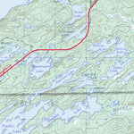 Natural Resources Canada Michipicoten River, ON (041N15 CanMatrix) digital map