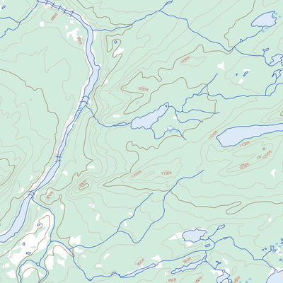 Natural Resources Canada Micmac River, NL (013J11 Toporama) digital map