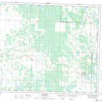 Natural Resources Canada Mildred, SK (073G06 CanMatrix) digital map
