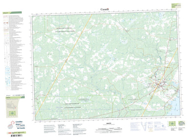 Natural Resources Canada Minto, NB (021J01 CanTopo) digital map