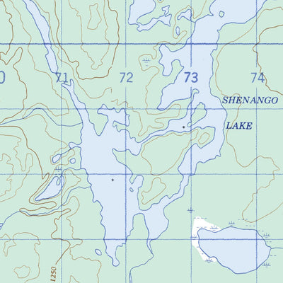 Natural Resources Canada Missonga, ON (042B07 CanMatrix) digital map