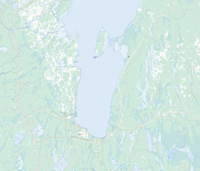 Natural Resources Canada Montreal Lake, SK (073I04 Toporama) digital map