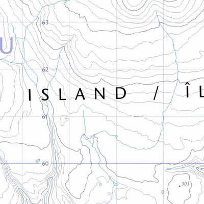 Natural Resources Canada Mooneshine Fiord, NU (016K05 CanTopo) digital map