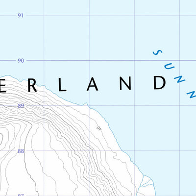 Natural Resources Canada Moonshine Ridge, NU (016K12 CanTopo) digital map