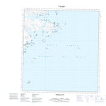 Natural Resources Canada Morris Island (025I08 CanTopo) digital map