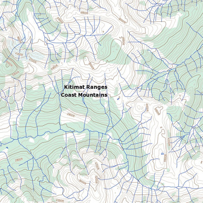 Natural Resources Canada Mount Davies, BC (103I01 Toporama) digital map