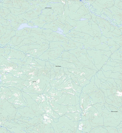 Natural Resources Canada Mount Gillis (105K14 Toporama) digital map