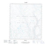 Natural Resources Canada Mount Joy, NU (025N05 CanTopo) digital map