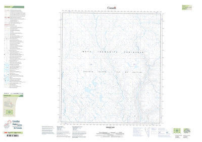 Natural Resources Canada Mount Joy, NU (025N05 CanTopo) digital map