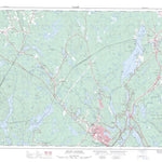 Natural Resources Canada Mount Uniacke, NS (011D13 CanMatrix) digital map