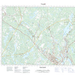Natural Resources Canada Mount Uniacke, NS (011D13 CanTopo) digital map