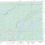 Natural Resources Canada Mystery Lake, MB (063P13 CanMatrix) digital map